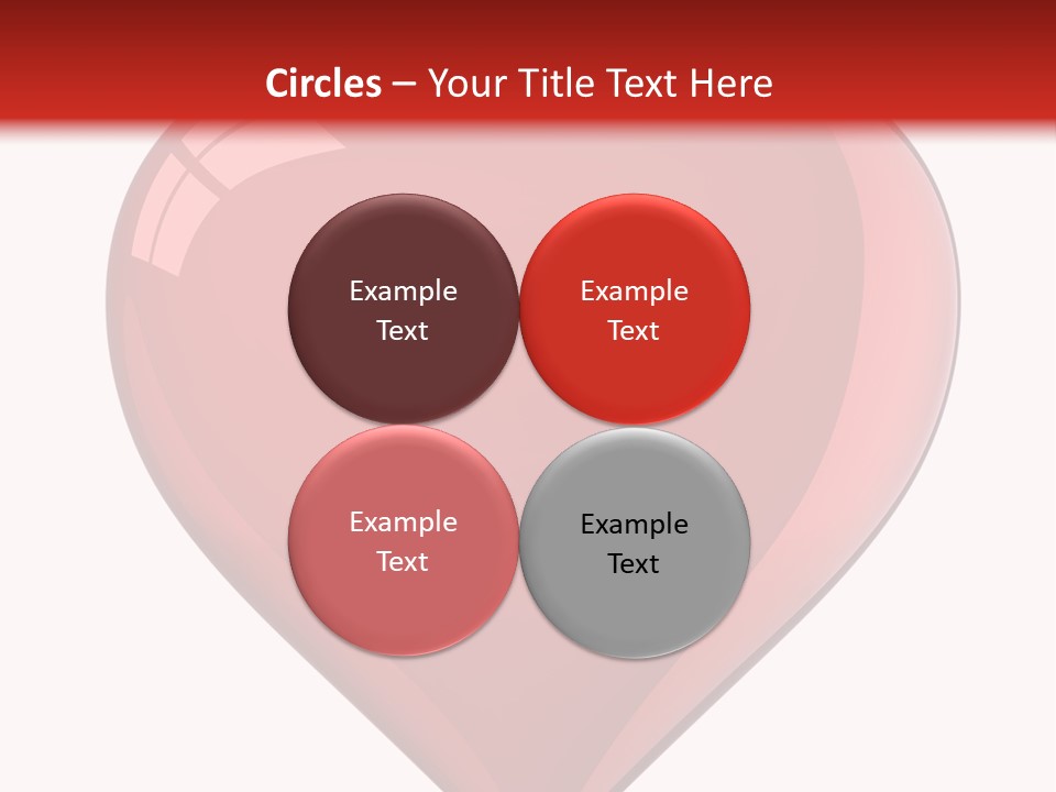 Glass Romance Valentine's Day PowerPoint Template