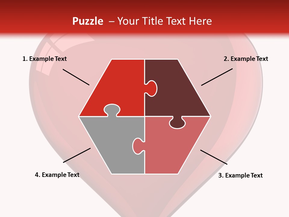 Glass Romance Valentine's Day PowerPoint Template