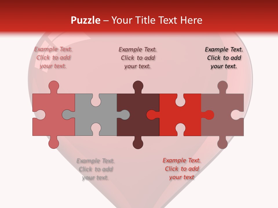 Glass Romance Valentine's Day PowerPoint Template