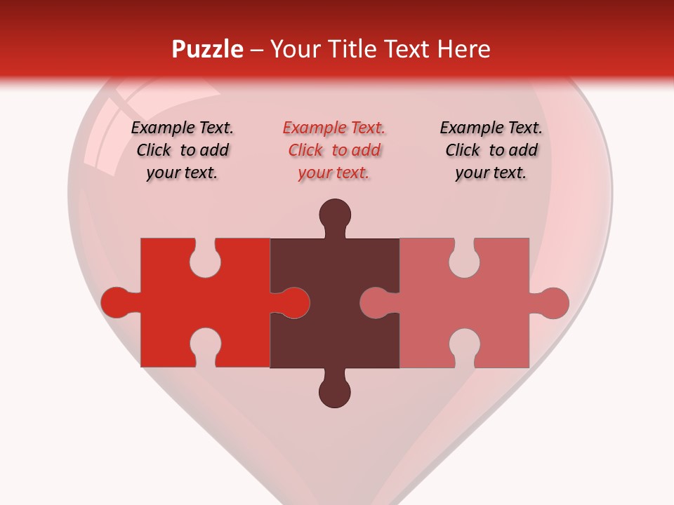 Glass Romance Valentine's Day PowerPoint Template