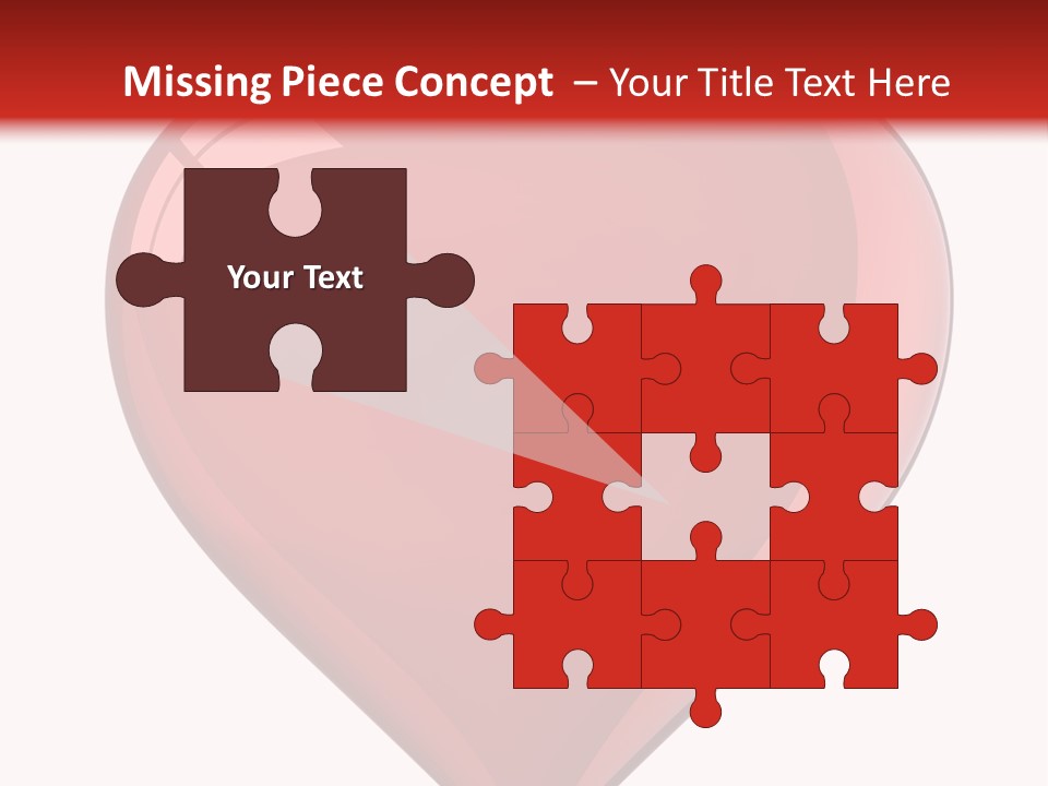 Glass Romance Valentine's Day PowerPoint Template