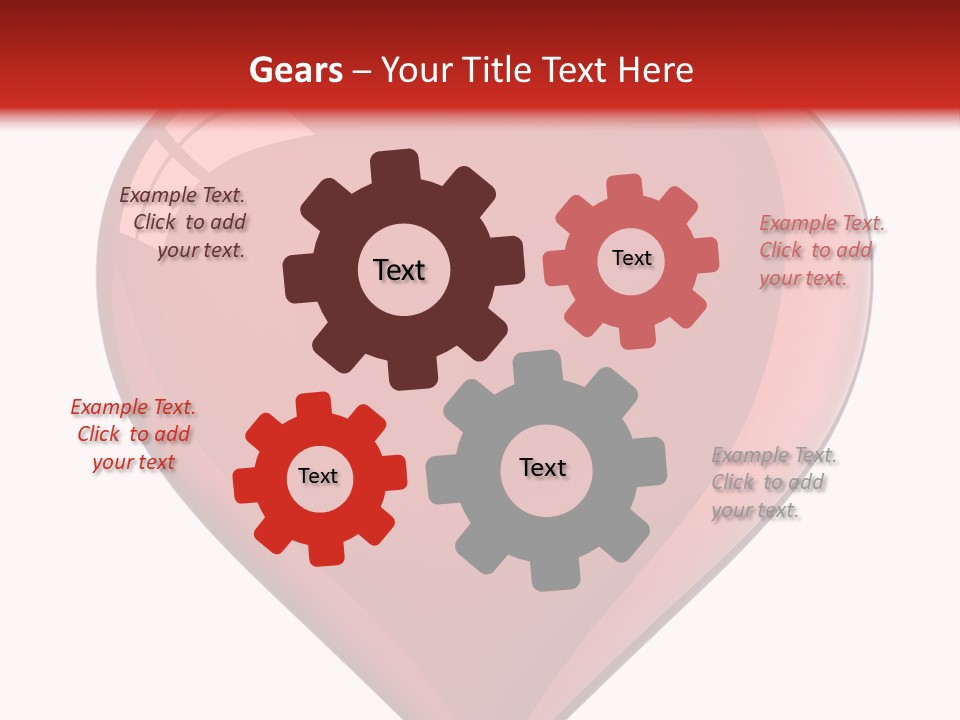 Glass Romance Valentine's Day PowerPoint Template