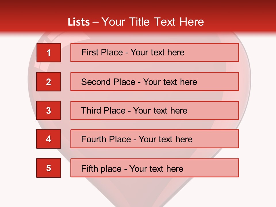 Glass Romance Valentine's Day PowerPoint Template