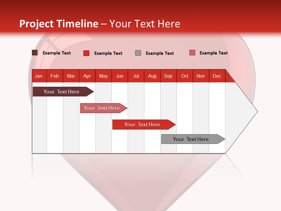 Glass Romance Valentine's Day PowerPoint Template