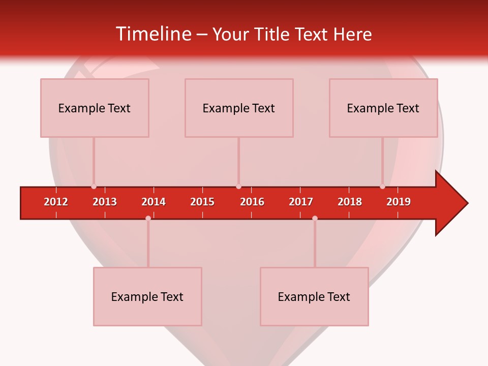 Glass Romance Valentine's Day PowerPoint Template