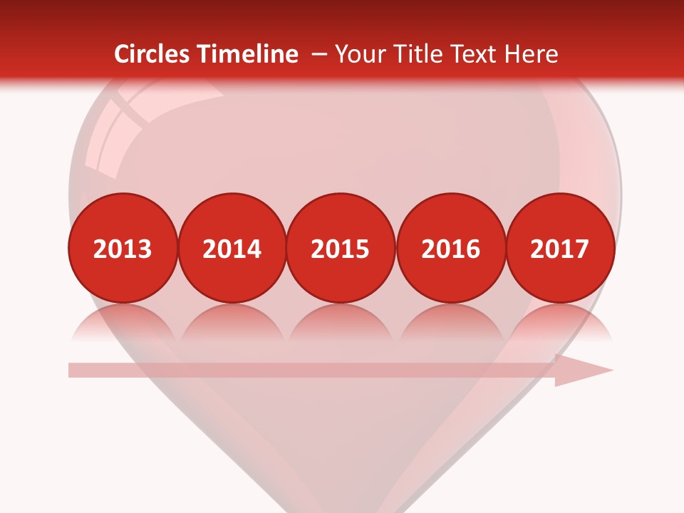 Glass Romance Valentine's Day PowerPoint Template