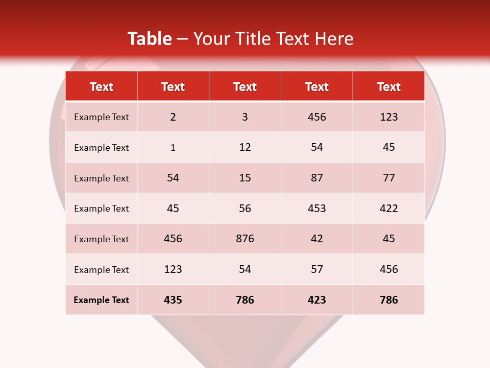 Glass Romance Valentine's Day PowerPoint Template