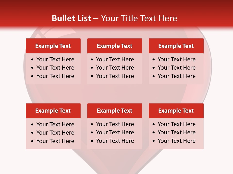 Glass Romance Valentine's Day PowerPoint Template