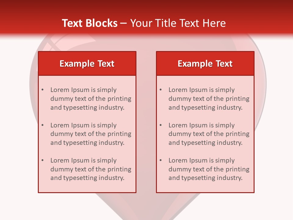 Glass Romance Valentine's Day PowerPoint Template
