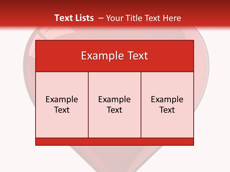 Glass Romance Valentine's Day PowerPoint Template