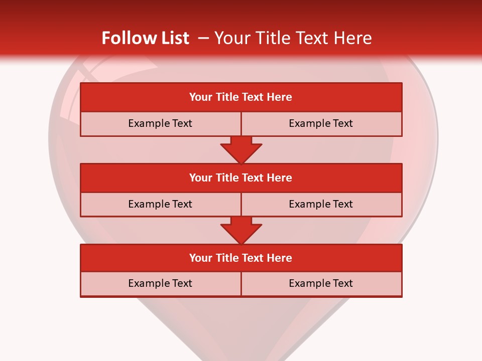 Glass Romance Valentine's Day PowerPoint Template