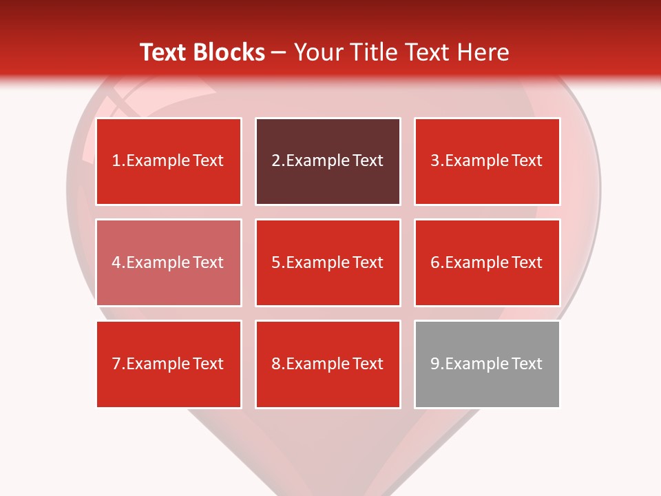 Glass Romance Valentine's Day PowerPoint Template