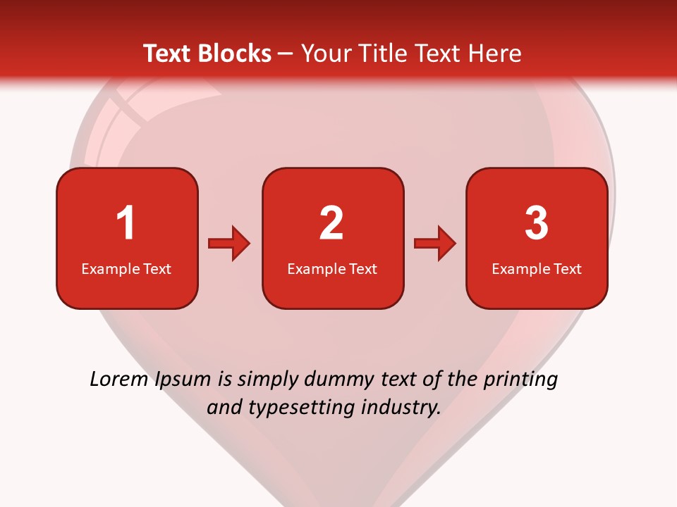 Glass Romance Valentine's Day PowerPoint Template