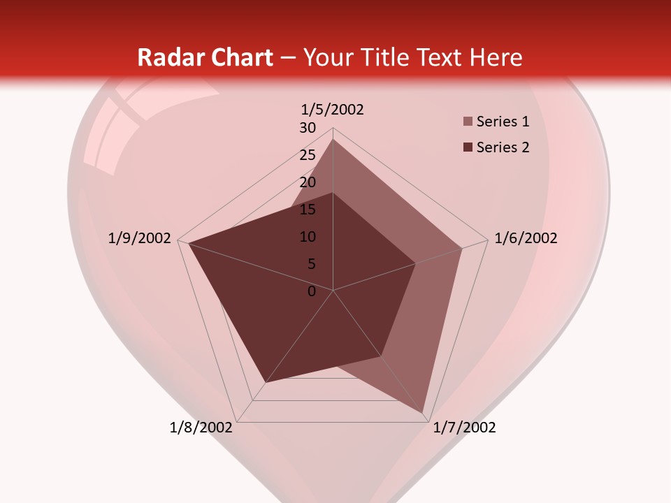 Glass Romance Valentine's Day PowerPoint Template
