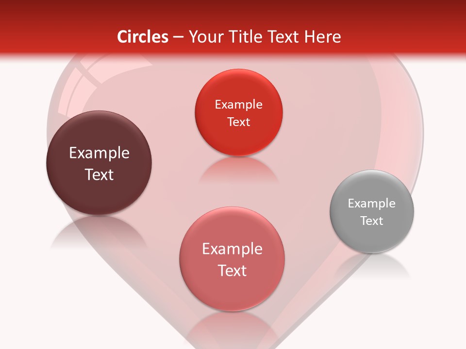 Glass Romance Valentine's Day PowerPoint Template