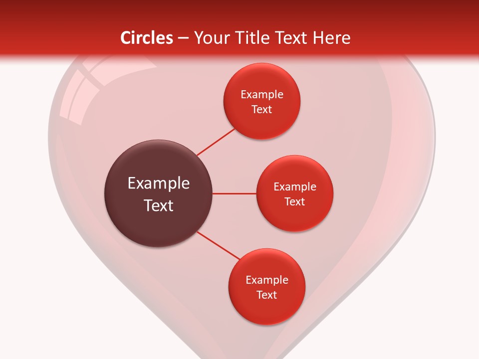 Glass Romance Valentine's Day PowerPoint Template