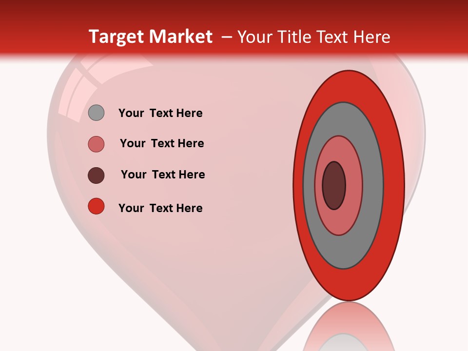 Glass Romance Valentine's Day PowerPoint Template