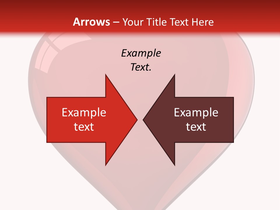 Glass Romance Valentine's Day PowerPoint Template