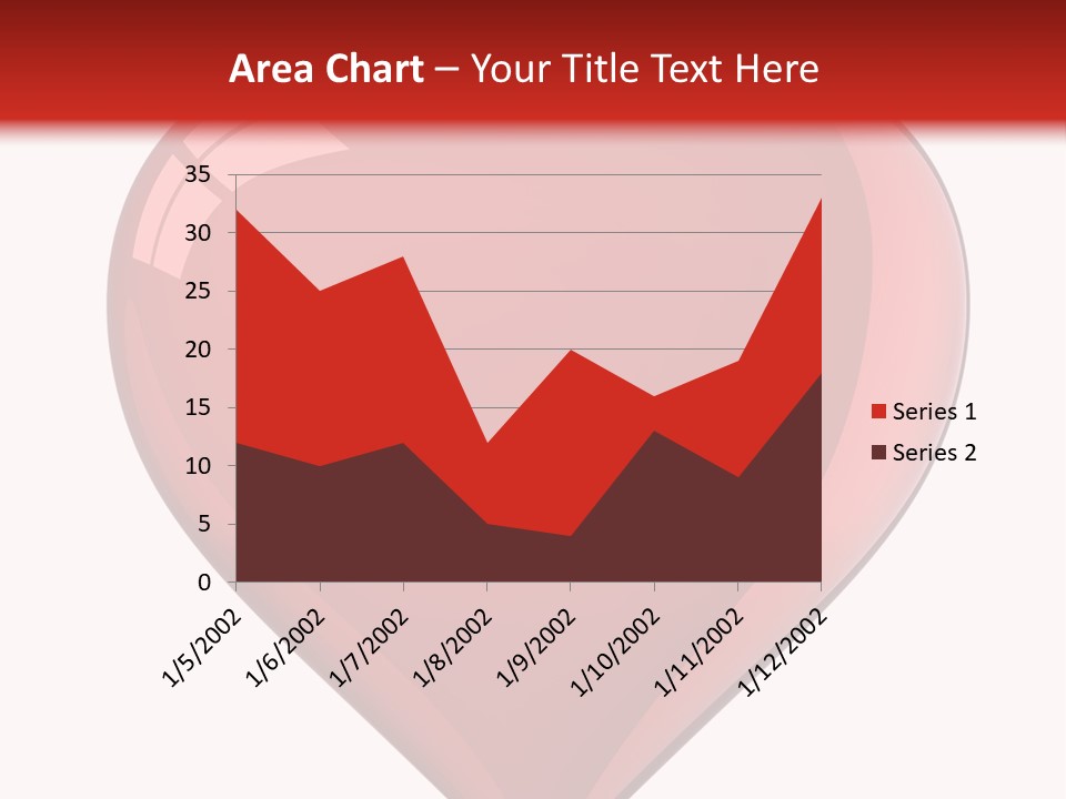 Glass Romance Valentine's Day PowerPoint Template