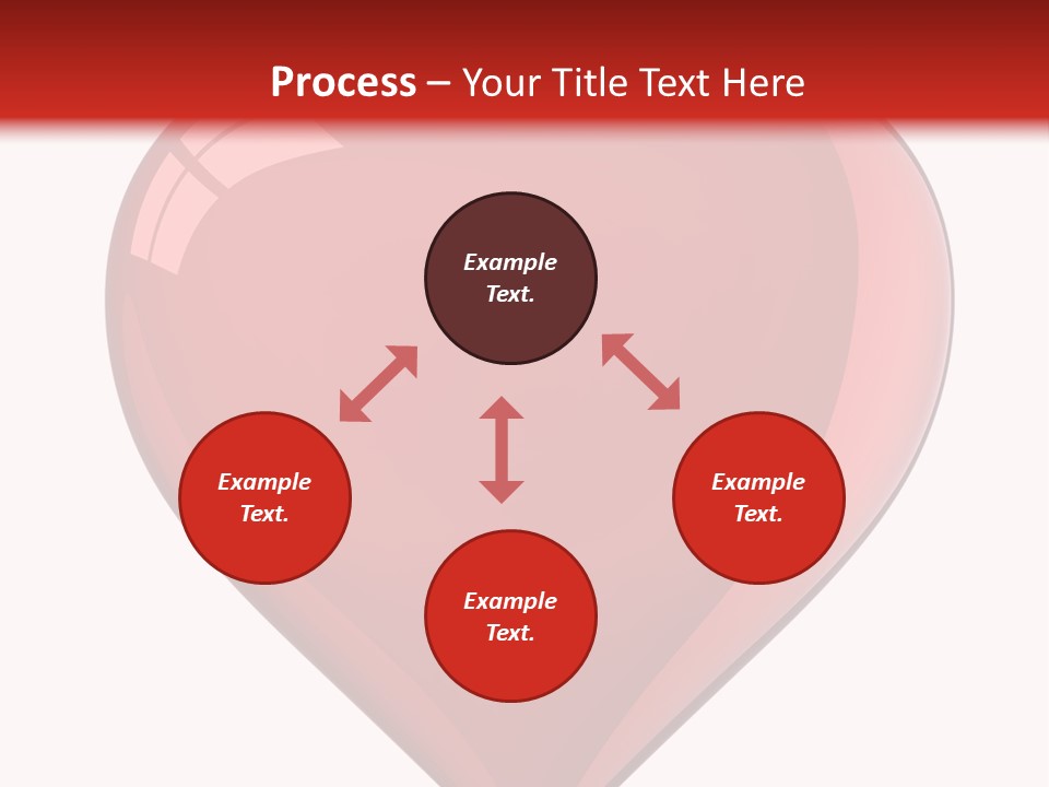 Glass Romance Valentine's Day PowerPoint Template
