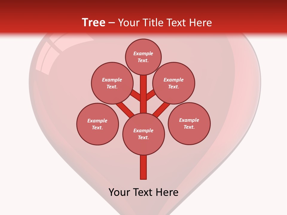 Glass Romance Valentine's Day PowerPoint Template
