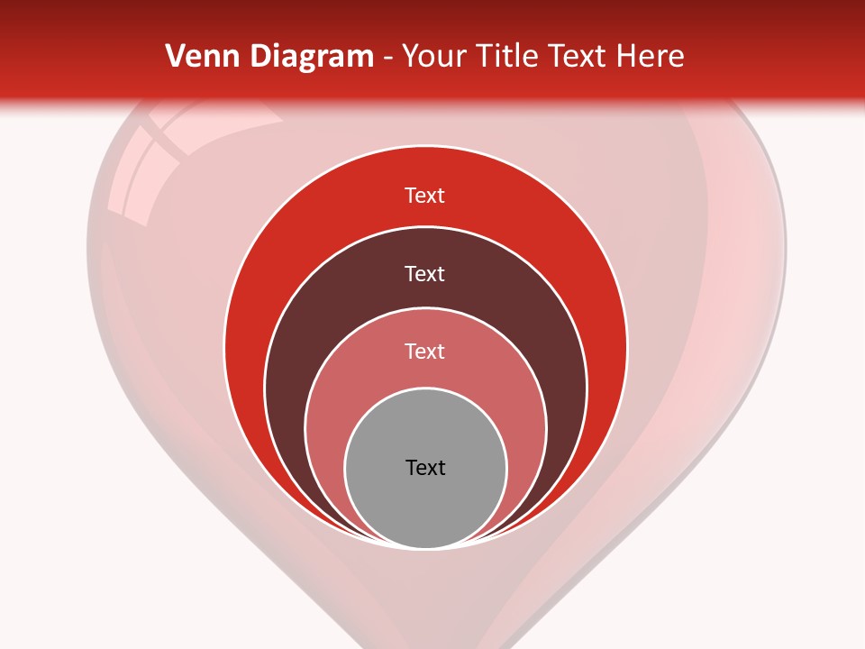 Glass Romance Valentine's Day PowerPoint Template