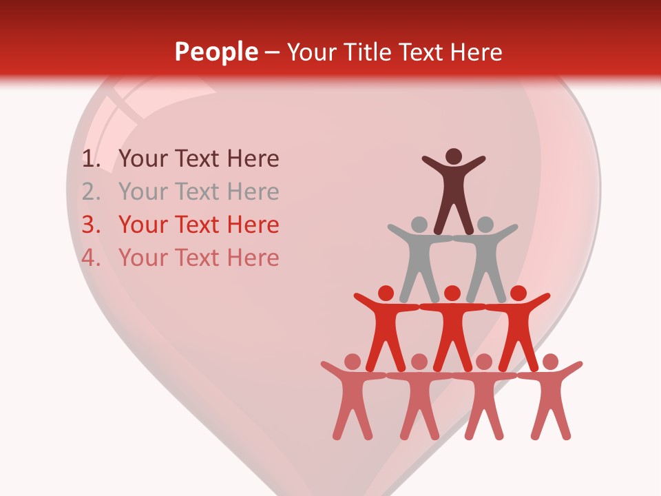 Glass Romance Valentine's Day PowerPoint Template