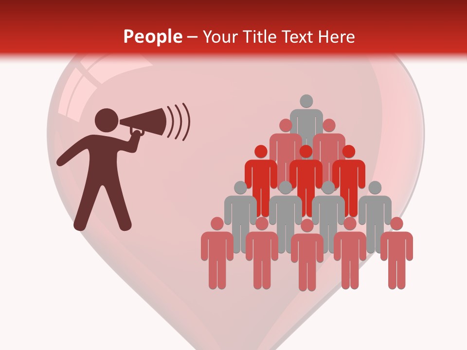 Glass Romance Valentine's Day PowerPoint Template