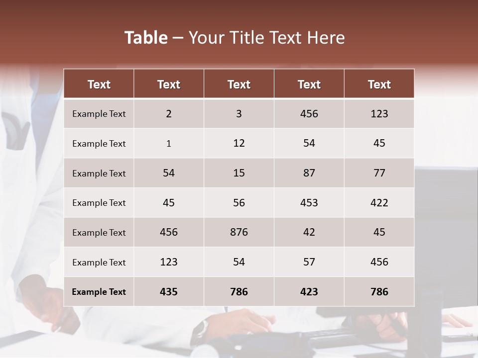 Ambient Apartment White PowerPoint Template