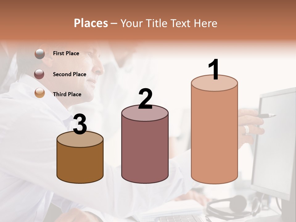 Think Isolated Power PowerPoint Template