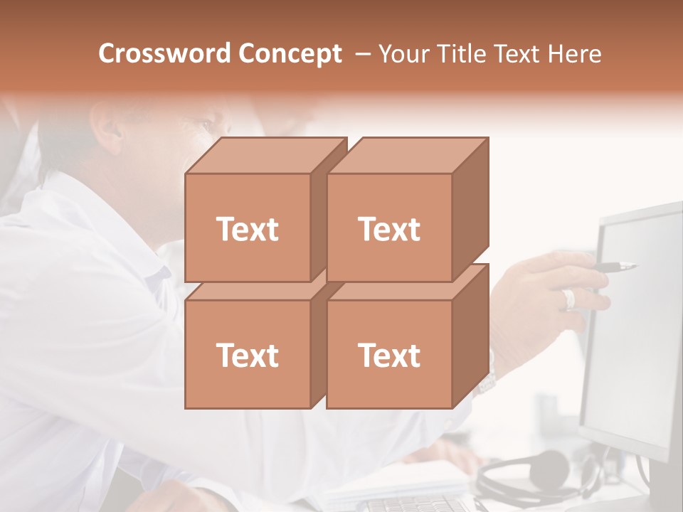 Think Isolated Power PowerPoint Template