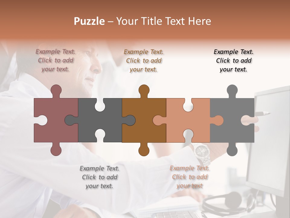 Think Isolated Power PowerPoint Template