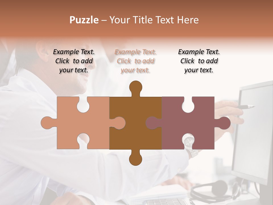 Think Isolated Power PowerPoint Template