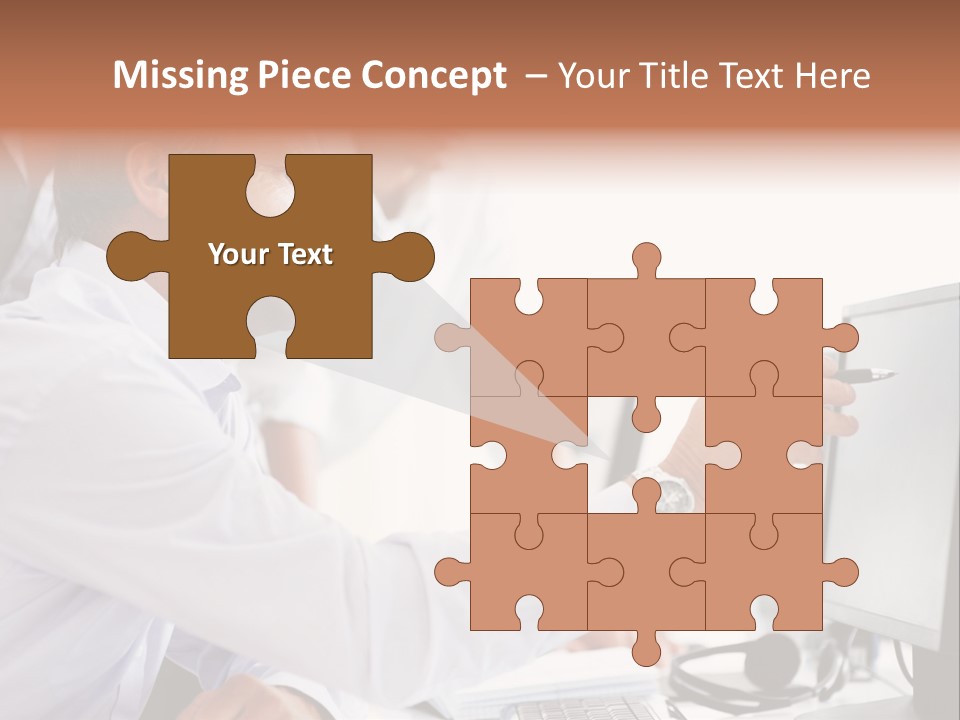 Think Isolated Power PowerPoint Template