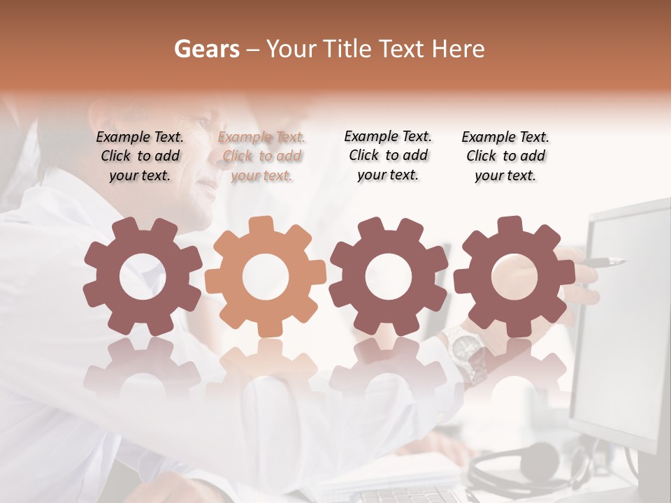 Think Isolated Power PowerPoint Template