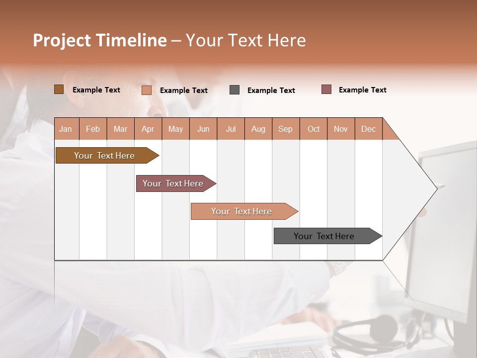 Think Isolated Power PowerPoint Template