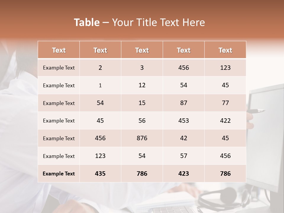 Think Isolated Power PowerPoint Template