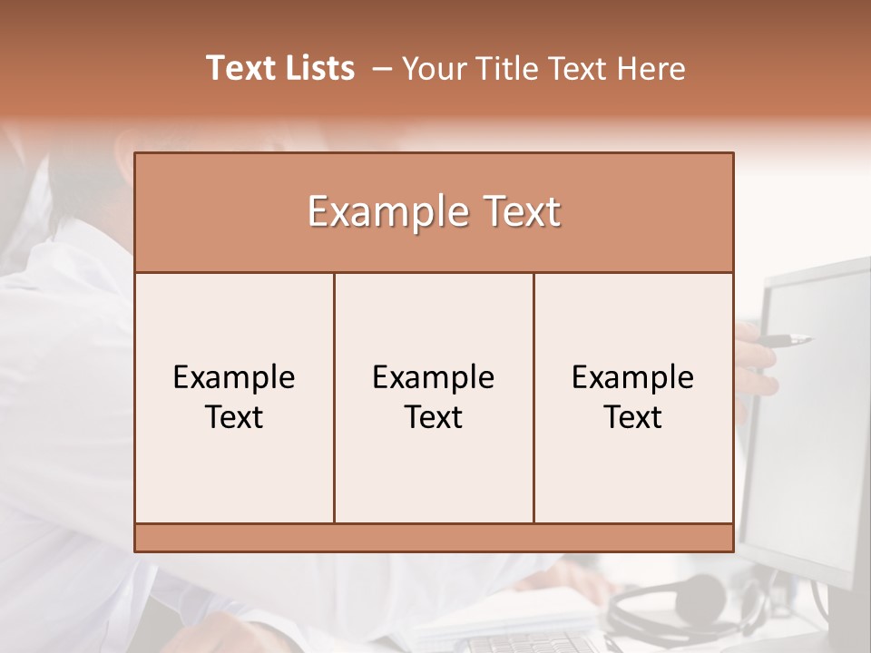 Think Isolated Power PowerPoint Template