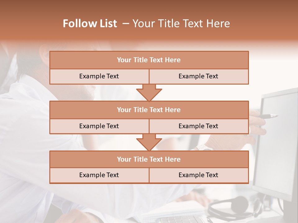 Think Isolated Power PowerPoint Template