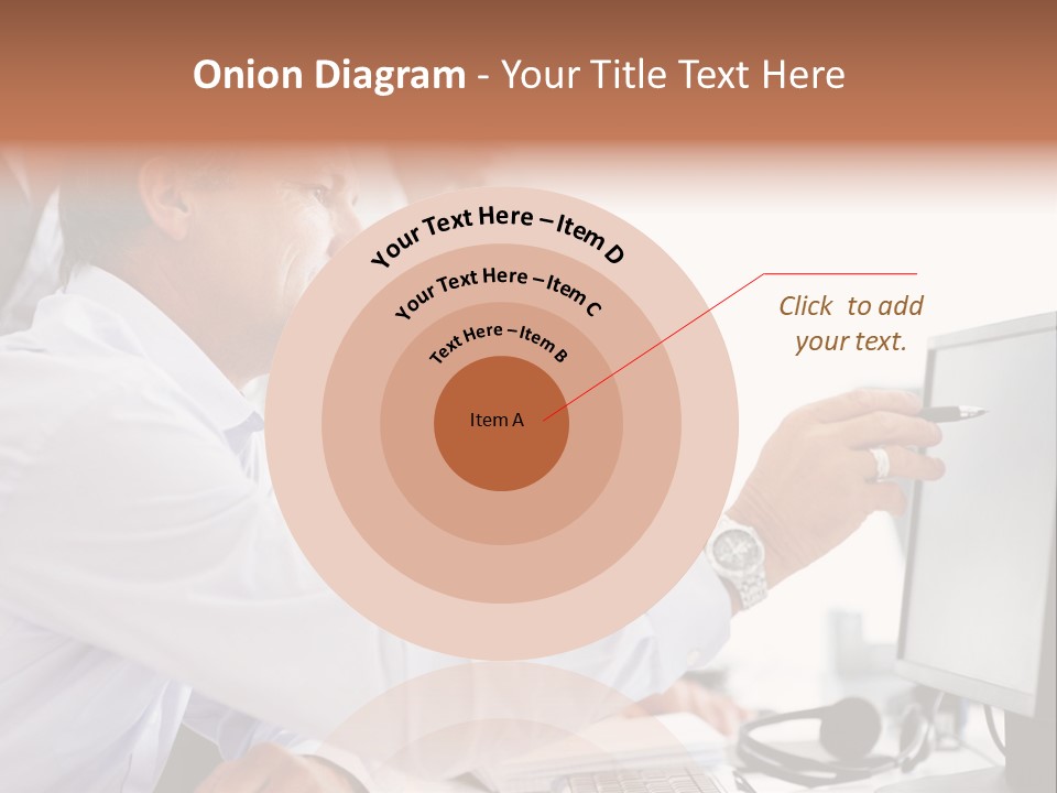 Think Isolated Power PowerPoint Template