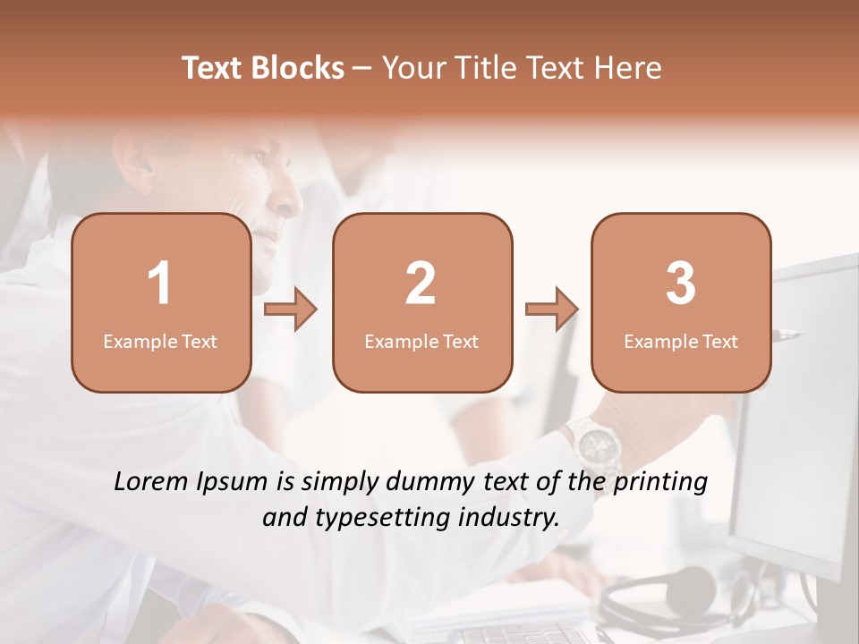 Think Isolated Power PowerPoint Template