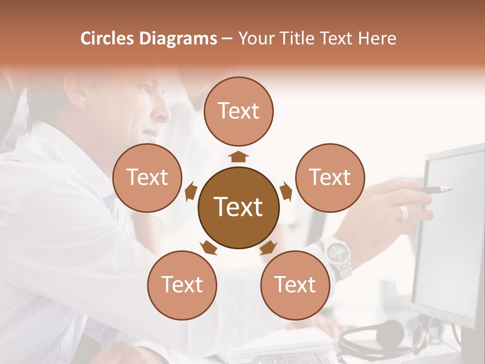 Think Isolated Power PowerPoint Template