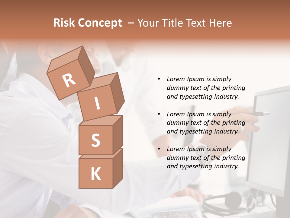 Think Isolated Power PowerPoint Template