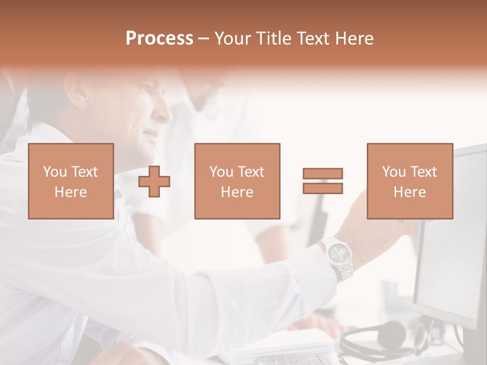 Think Isolated Power PowerPoint Template