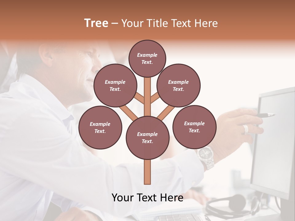 Think Isolated Power PowerPoint Template