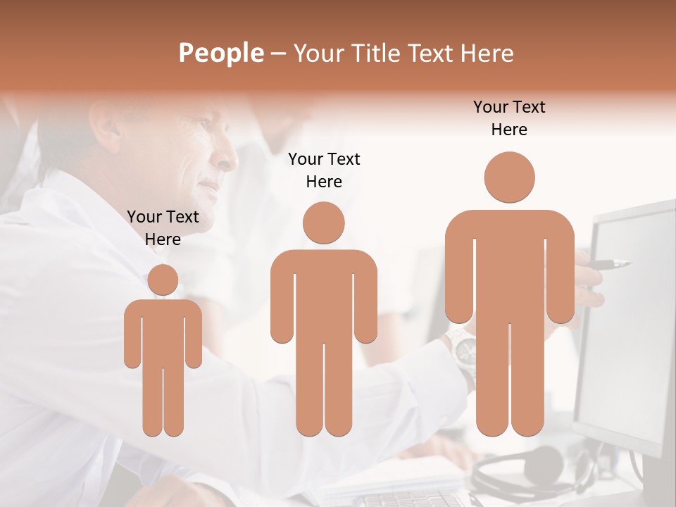 Think Isolated Power PowerPoint Template