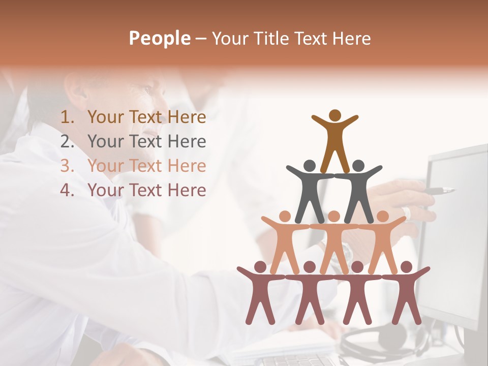 Think Isolated Power PowerPoint Template