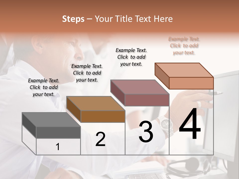 Think Isolated Power PowerPoint Template