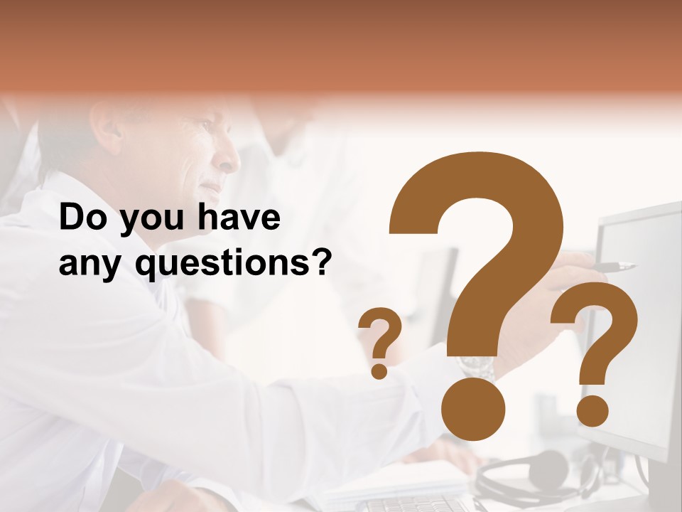 Think Isolated Power PowerPoint Template