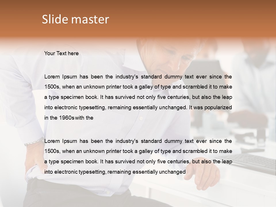 Accident Cautious Goggles PowerPoint Template